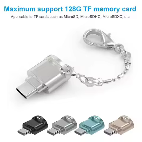 USB 3.0 Type C Card Reader USB-C To TF OTG Adapter Type-C Memory Card Reader For Samsung