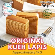 【Zuzen Food】Original Kueh Lapis Layer Cake [1kg/96pcs]