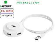 Bộ chia USB to 4 cổng Ugreen 20270 20277 CR106 dây 80cm