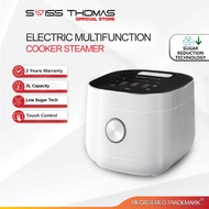 SwissThomas Electric Rice Cooker Multifunction Low Sugar Technology Cooker Steamer Non Stick Nasi Ku