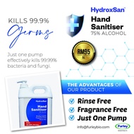 HydroxSan Hand Sanitizer 75% Alcohol (with pump)
