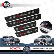Toyota Corolla CROSS 2025 Facelift / 2021 - 2024 Door Step Side Protector Sticker Accessories Bodyki