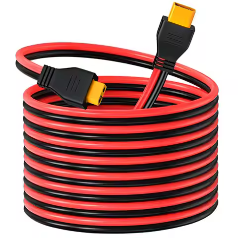 Upgraded 6m/20FT 12AWG XT60 Male to Female Cable for ALLPOWERS Ecoflow Delta River Anker SOLIX Bluet
