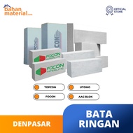 Bata Ringan Topcon, Utomo, Focon &amp; AAC Blok (Kubik) Cabang Denpasar