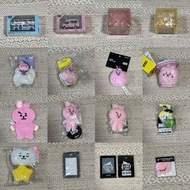 BTS BT21 TINYTAN 田柾國 JUNGKOOK COOKY 朴智旻 JIMIN CHIMMY 官方正版 車仔 公仔