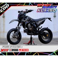 STRIPING VARIATIONS KLX 150 / STICKER LIST VARIATIONS KLX 150