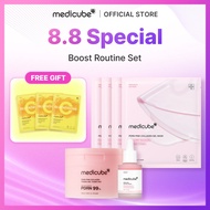 [8.8 Set] [medicube official] PDRN Overnight Recovery Set (PDRN Gel Pad + PDRN Serum + PDRN Gel Mask