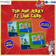Tom and Jerry Singapore MRT Bus Card | Ezlink Travel Pass | EZ Link Cartoon Charm | Ez-Link Limited 