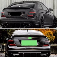 Use For Benz C Class W204 Spoiler 2007--2014 Year Coupe 2-door AMG Real Carbon Fiber Rear Wing V Sty
