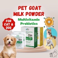 【Millionspet.co】Pet Goat Milk Powder Sachet with Taurine Multivitamin Probiotics Susu kambing untuk kucing