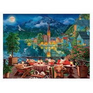 Jigsaw Puzzle Pintoo - PIECE RELAX - H3519 - Image World - Evening by The Lake in Hallstatt