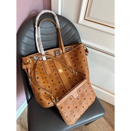 Mcm- Double-sided Shopping Bag Underarm Bag for Women Tote