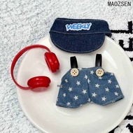 (Chỉ quần áo) labubu dễ thương quần áo búp bê Coca-Cola 17cm búp bê thay thế trang phục labubu V1 V2