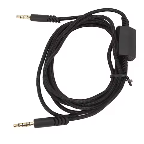 Gaming Headset Sound Cable Replacement with Silent Control Switch for Logitech for ASTRO A10 A40 A40