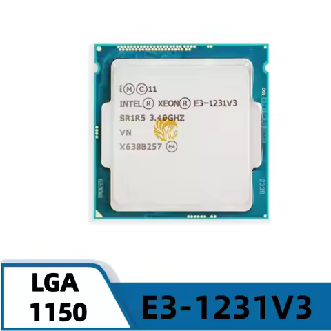 Intel Xeon E3-1231V3 3.4 GHz Quad-Core CPU 8M 80W LGA 1150 E3 1231 v3 E3 1231v3