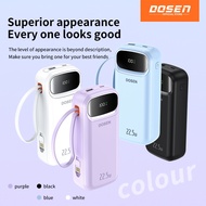 DOSEN Original Powerbank fast charging  Y342 PD22.5W Portable 42000mAh 25000mAh Comes with three wir