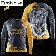 Microfiber fishing clothes, EvoNova, fishing apparel, fish clothing, fishing jersey, sublimation clo