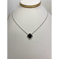 Van cleef necklace, genuine 925 silver nori chain