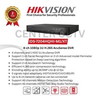 DVR HIKVISION 4CH iDS-7204HQHI-M1/XT TURBO ACUSENSE DVR SUPPORT 5MP H.265 Camera