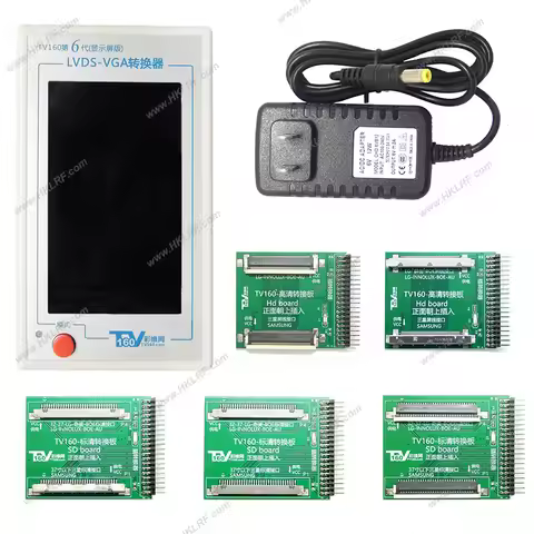 2025 2026 TV160 6th TV160-6 TV Motherboard Tester Full HD LVDS Turn VGA (LED/LCD) Testing Machine