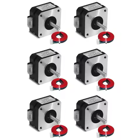 T19C 6X Nema17 17HS4023 Stepper Motor For Titan Extruder 4-Lead 22Mm 42 Motor 0.7A 12V 14N.Cm 3D Pri