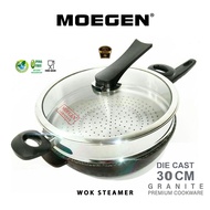 PANCI WAJAN WOK PAN NEW MOEGEN GERMANY STEAMER 30CM PANCI SET KUKUSAN / DANDANG SERBAGUNA