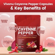 Cayenne Pepper Softgels Cayenne Pepper Softgels Body Supplement Energy Vitamin [YJJ] SYW