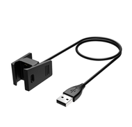 สายชาร์จ USB ยาว1เมตร,อะแดปเตอร์แท่นชาร์จสำหรับ Fitbit Charge 2 3 4