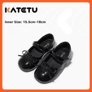 KATETU Elegant Princess Black Dress Shoes X4CK017