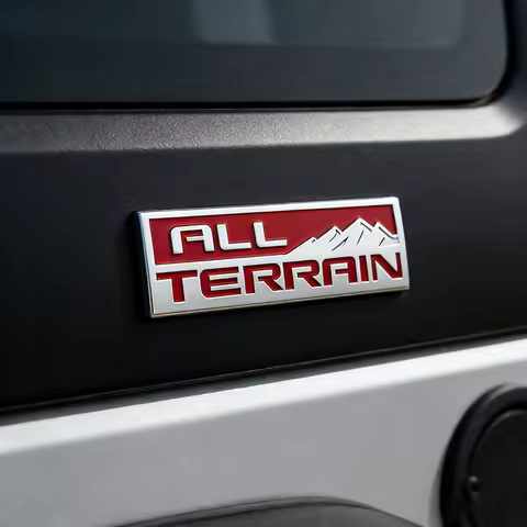 3D Car Styling For US American SUV Off Road Car ALL TERRAIN Emblem Fender trunk Rear Decal Badge Sti