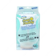 Daddy Scrub Dispenser Liquid Soap 2 Functions Pressed and Pressed Plastic Material Flower Model WEO 