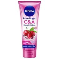 180 ml. ครีมทาผิว นีเวีย เอ็กซ์ตร้า ไวท์ วิตามิน โลชั่นนีเวีย NIVEA Extra White C&amp;E C&amp;A หลอดกลาง