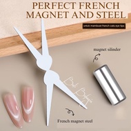 Perfect French Double Head Tools Nail & Cylinder Strong Magnet Cat's Eyes Magnet Nail Art