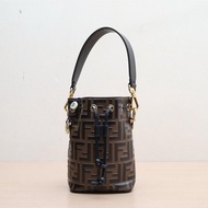 FENDI(芬迪) MON TRESOR 迷你 水桶包 老花