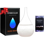 Storm Glass Cool Unusual Gifts Storm Glass Weather Predictor Snow Globes for Adults Galileo Thermome