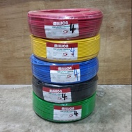 Million Pvc Cable Single 4mm 100% PURE Copper SIRIM Approved