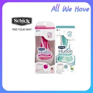 (SENSITIVE CARE) AWH Schick Intuition Plus K2S Schick Intuition Sensitive Care Shaver Women Pencukur