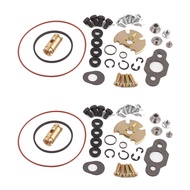 (LAUO) 2X Turbocharger Turbo Rebuild Repair Service Kit for GARRETT GT1549 GT1749 GT1752 GT1849 GT18