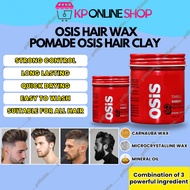 OSIS HAIR WAX POMADE OSIS HAIR CLAY POMADE RAMBUT LELAKI RUBBER STRONG HOLD GEL RAMBUT PMO-OSP