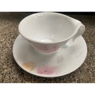 corelle cup and saucer set japan preloved 1 pair