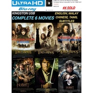 [USB] [6 Movies] The Lord Of The Rings & The Hobbit Complete Series [6 Movies] Full HD 1080P NOT DVD