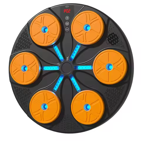 Smart Music Boxing Machine, Including Parent-child Gloves, Home Fitness Boxing Trainer