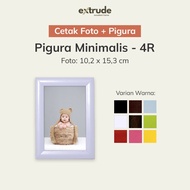 EXTREME Photo Printing Package + Minimalist Frame 10.2x15, 3cm (4R) Photo Frame
