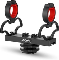 Movo SM6 Ultraflex Premium Shockmount for Shotgun Microphones – Compatible with Rode NTG Series, Sen