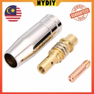 Mig welding MB15 NOZZLE / TIP HOLDER / CONTACT TIP 0.8MM / CONTACT TIP 1.0MM Kimpalan
