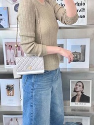 正品Chanel woc 金球灰色 全新