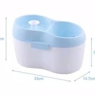 Dog & Cat H2o Oxygen Filter Water Dispenser Filter Lake Blue / Grass Green Dog & Cat H2o - 2000ML