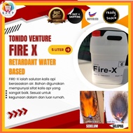 Fire X 5L Kalis Api Waterbased Fire Retardant Preventive Pre-treatment suitable for furniture fabric