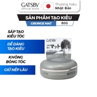 Sáp vuốt tóc GATSBY Moving Rubber Grunge Mat J sáp vuốt tóc dễ dàng & không bóng tóc 80g
