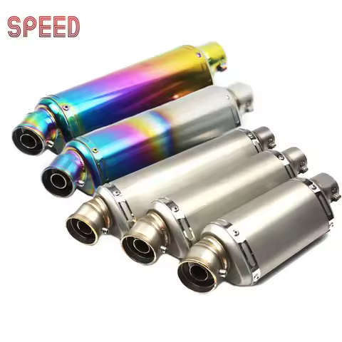 38-51MM Universal Yoshimura Motorcycle Exhaust Escape Muffler DB Killer Moto Pipe Motorbike 100cc-10